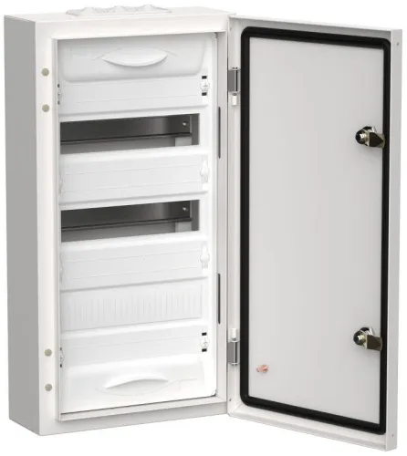 Корпус ЩРн-36 (1х36) TITAN 5 585х310х140 IP54 метал. бел. IEK TI5-50-N-036-54