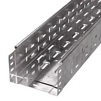 Лоток перфорированный 150х100 L3000 1мм Стандарт (уп.6м) Промрукав PR16.2299