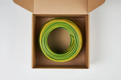 Провод H07V-K 6 GN/YE (коробка) (уп.100м) LAPP 3120000439