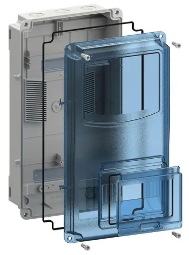 Корпус ЩУРн-П 3/12 Krepta 5 IP66 PC пластик. IEK MSP3-N-12-55 фото 2