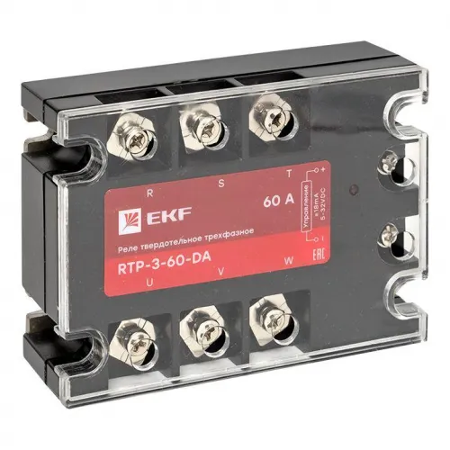 Реле твердотельное трехфазное RTP-60-DA PROxima EKF rtp-3-60-da фото 7