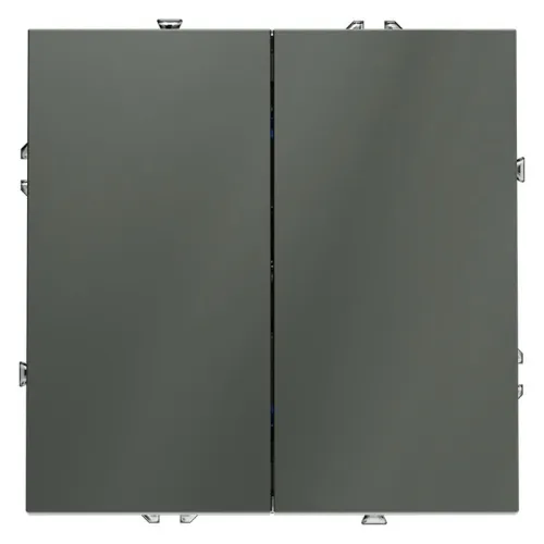 Выключатель 2-кл. СП S70 10А механизм титан Voltum VLS020106