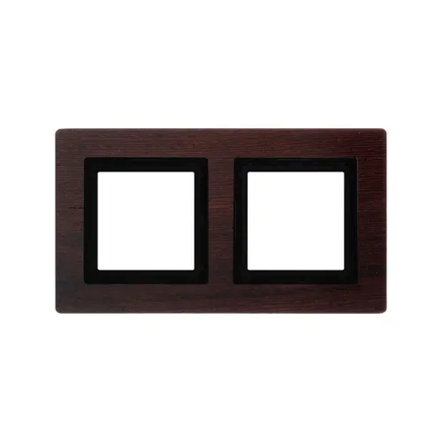 Рамка 2-м 4мод. Avanti натуральн. дерево венге DKC 4402844