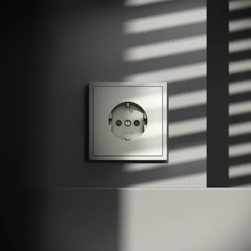 Розетка 1-м СП S70 16А с заземл. защ. шторки механизм сталь Voltum VLS040205 фото 6