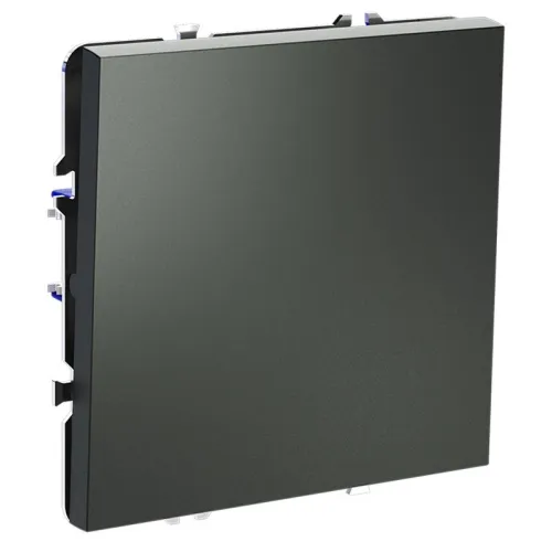 Выключатель 1-кл. СП S70 10А с самовозвратом механизм титан Voltum VLS010606 фото 3