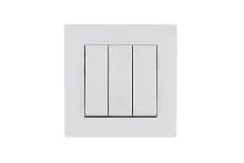 Выключатель 3-клав. 1 вход 3 выхода Karea RIZZ бел. Makel 88001091