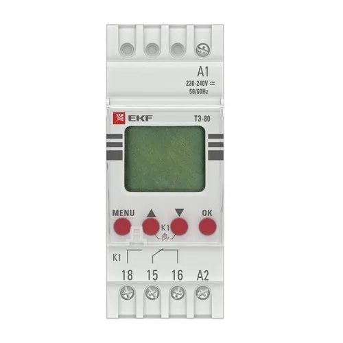 Таймер электронный ТЭ-80 PROxima EKF te-80 фото 2