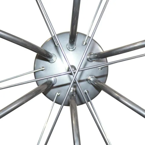 Светильник "Орбиталь" 161 хром (плафон 8461) НСБ 01-6х60-106 Е27 ИУ Элетех 1005404584 фото 3