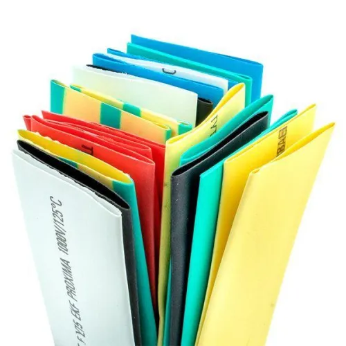 Набор трубок термоусадочных ТУТ нг тонкостен. 20/10 (7 цветов по 3шт 100мм) EKF tut-n-20 фото 3