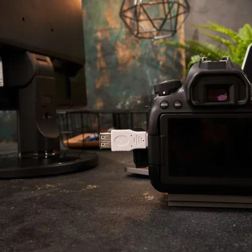 Переходник USB гнездо USB-A - штекер mini USB блист. Rexant 06-0191-A фото 7