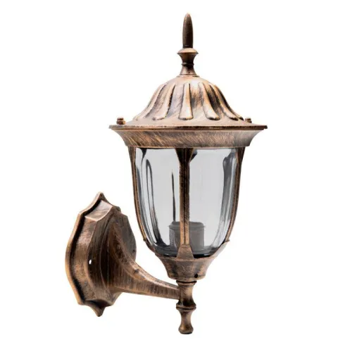 Светильник 4502 (НБУ 60Вт) 60Вт E27 IP43 улично-садовый бронза Camelion 10530 фото 3