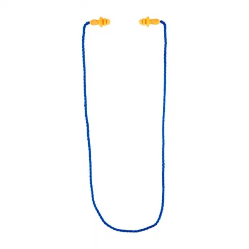 Вкладыш противошумный многоразовый со шнурком в пластиковом контейнере серия 1200 (уп.250шт) 3М 7100109118