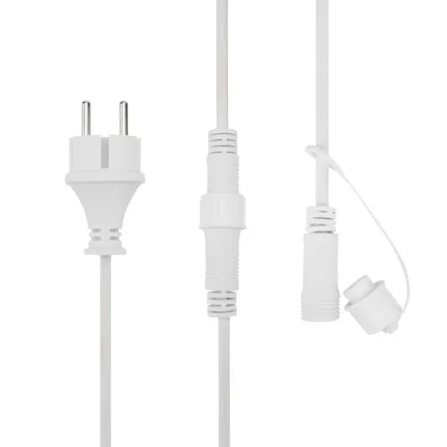 Гирлянда "Белт Лайт" 20м шаг 50см 40 подвесных патронов IP44 провод каучук бел. Neon-Night 331-338 фото 2