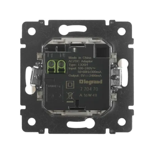 Розетка USB 2-м СП Valena бел. Leg 770470 фото 20