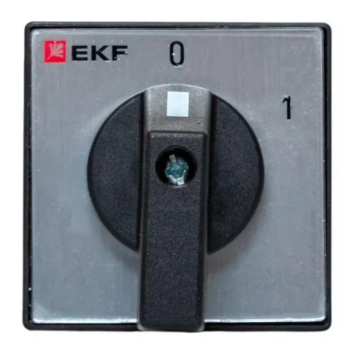 Переключатель кулачковый ПК-1-13 3п 10А "0-1" IP65 EKF pk-1-13-10-65 фото 3