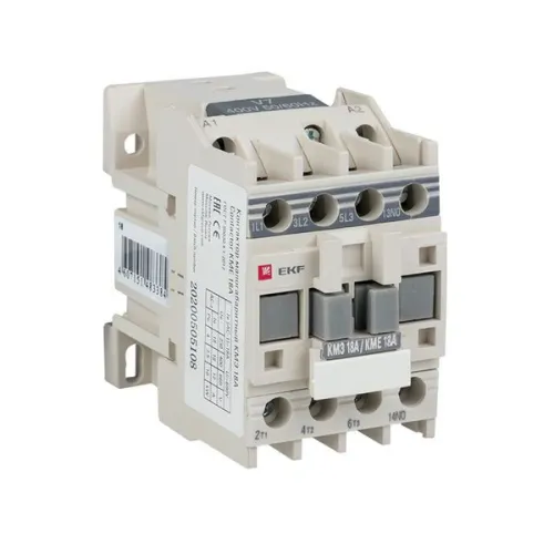 Контактор КМЭ-1 18А кат. 230В AC 1НО EKF ctr-s-18-220 фото 8