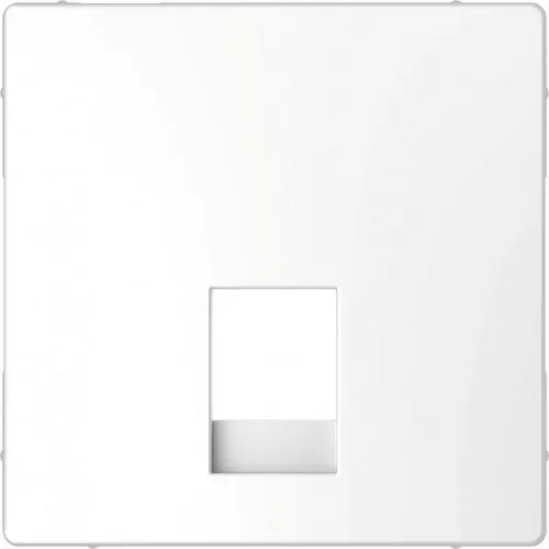 Накладка центральная Merten D-Life для розетки телефонной 2-м RJ11/RJ12 SD бел. лотос SchE MTN4215-6035