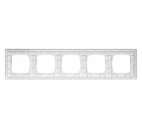 Рамка 5-м Pixel бел. TOKOV ELECTRIC TKE-PX-RM5-C01 фото 2
