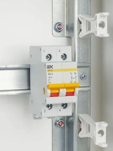 Выключатель нагрузки (мини-рубильник) 2п 63А ВН-32 KARAT IEK MNV10-2-063 фото 10