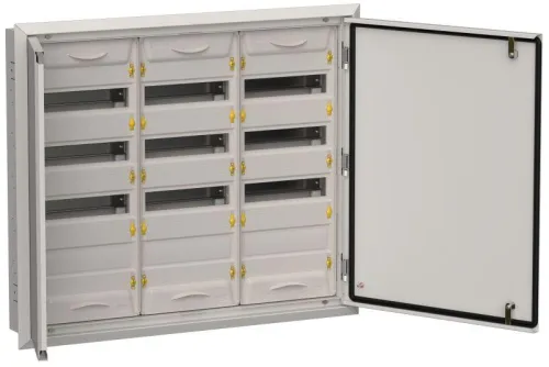 Корпус ЩРв-144 (3х48) TITAN 5 755х885х130 IP31 сер. метал. IEK TI5-50-V-3X048-31-7035
