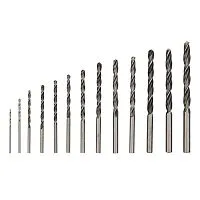 Набор сверл по металлу (HSS) диаметр 1.5-6.5мм (13шт) Kranz KR-91-0631