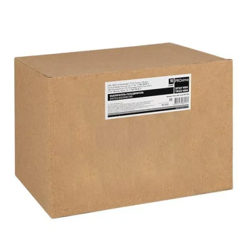 Выключатель-разъединитель ВР32У-37B71250 400А 2 напр. с дугогасит. камерами съемная лев./прав. рукоятка MAXima EKF uvr32-37b71250 фото 3