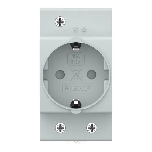 Розетка РДЕ-47 16А (под евро вилку с заземлением) PROxima EKF RDE4716 фото 2
