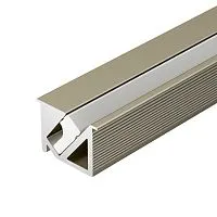 Профиль SL-BEVEL-H10-F14-2000 ANOD OLIVE GREY L2000 алюм. Arlight 038200