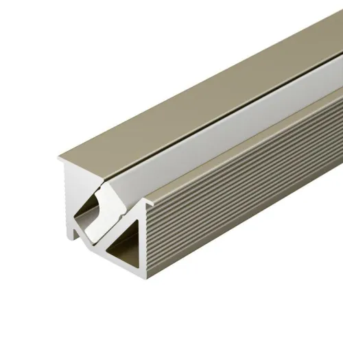 Профиль SL-BEVEL-H10-F14-2000 ANOD OLIVE GREY L2000 алюм. Arlight 038200