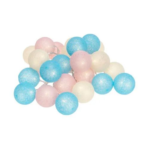 Гирлянда "Тайские фонарики" Перламутр 5м 25LED тепл. бел. питание USB прозр. ПВХ Neon-Night 304-010 фото 4