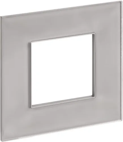 Рамка 1-м SKANDY SK-F21Sh стекло шампань IEK SK-M12-G-K37