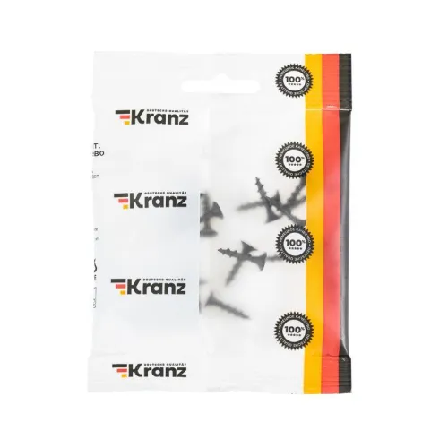 Саморез гипсокартон-дерево 3.5х19 (уп.20шт) Kranz 1133-3519-5 фото 7