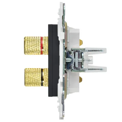 Аудиорозетка 4-м SKANDY SK-A01G графит IEK SK-S40-K53 фото 2