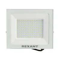 Прожектор СДО 100Вт 8000лм 5000К бел. корпус Rexant 605-027