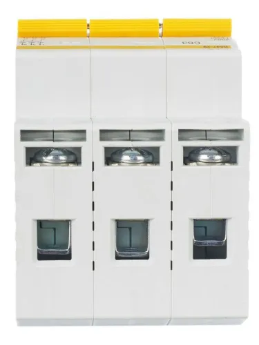 Выключатель автоматический модульный 3п C 63А 4.5кА ВА47-29 KARAT IEK MVA20-3-063-C фото 8
