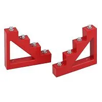 Изолятор шинный ступенчатый NO-224-160 ИС4-40 М8 с болтами 12кВ Эра Б0065657