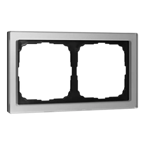 Рамка 2-м ArtGallery Pure органич. стекло алюм. SE GAL320302 фото 2