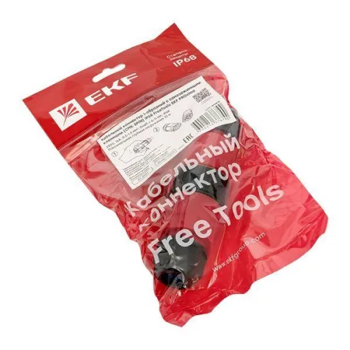 Коннектор кабельный I-образ. разъемный (СМК 5PIN) IP68 FreeTools PROxima EKF cct-smk5 фото 8