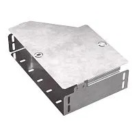 Переходник для лотка левый 300х200х80 с крышкой Стандарт Промрукав PR16.0518