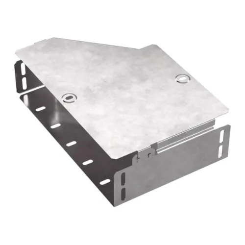 Переходник для лотка левый 300х200х80 с крышкой Стандарт Промрукав PR16.0518
