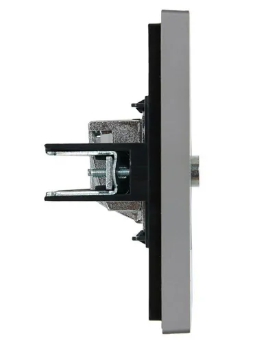 Розетка TV оконечная FORTE&PIANO FP528 сталь IEK FP-A10-O-K46 фото 4