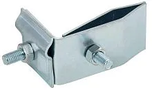 Держатель проводника круглого 6-10мм фальца угловой H=70мм оцинк. сталь HDZ IEK ZDP80-14-2-16-70