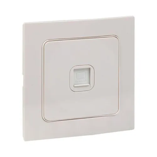 Розетка компьютерная 1-м Стокгольм RJ45 механизм бел. PROxima EKF EYK01-035-10 фото 8