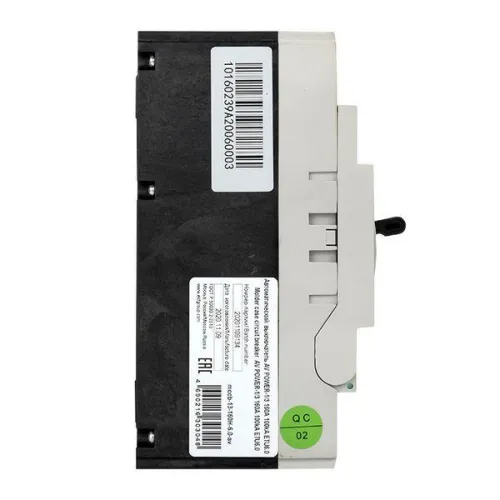 Выключатель автоматический 3п 160А 50кА AV POWER-1/3 ETU6.0 AVERES EKF mccb-13-160-6.0-av фото 2