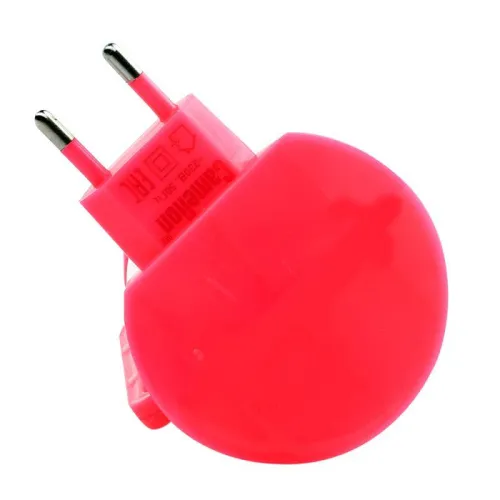 Светильник светодиодный NL-170 "Фонарик" 220В ночник с выкл. розов. Camelion 12526 фото 2