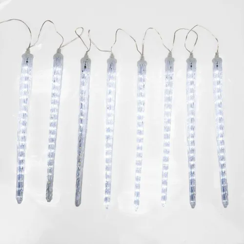 Гирлянда светодиодная "Сосульки" 3.5м 8 сосулек х50см 300LED 7Вт IP20 Neon-Night 256-415 фото 3