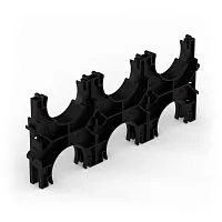 Кластер двойной двухсторонний для двустен. труб d50мм Промрукав PR13.02577