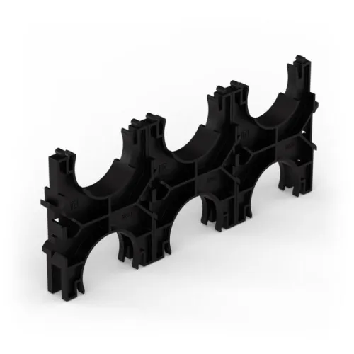 Кластер двойной двухсторонний для двустен. труб d50мм Промрукав PR13.02577