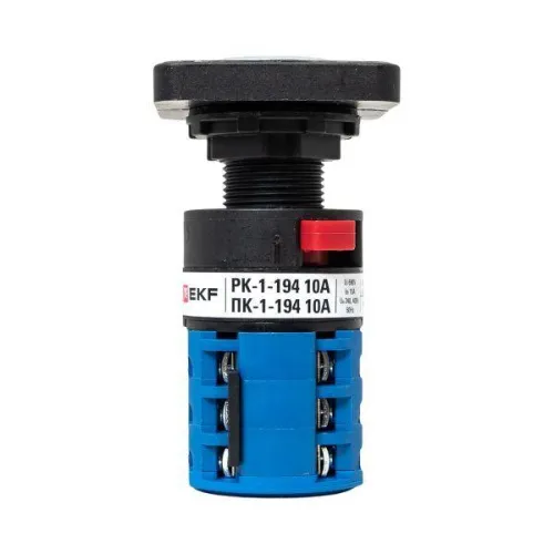 Переключатель кулачковый ПК-1-194 10А с ключом для амперметра PROxima EKF pk-1-194-10 фото 12