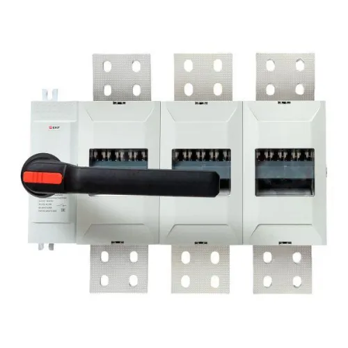 Рубильник-выключатель 3п 3150А с рукояткой управления для прямой установки PowerSwitch EKF psds-3150-3 фото 7